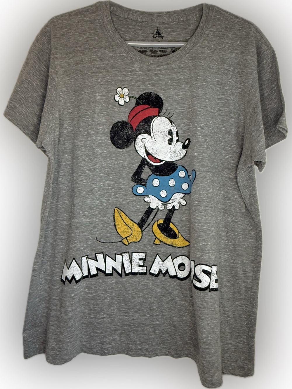 Disney Parks Classic Minnie Mouse Women's T-Shirt Plus Size 2XL